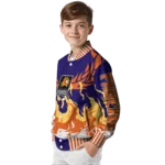 personalized phoenix suns winged blaze purple white varsity jacket best selling.webp