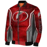 personalized portland trail blazers power plate red bomber jacket best selling