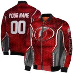 personalized portland trail blazers power plate red bomber jacket best selling