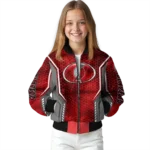 personalized portland trail blazers power plate red bomber jacket best selling