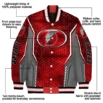 personalized portland trail blazers power plate red varsity jacket best selling.webp