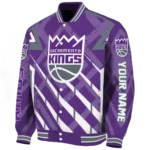 personalized sacramento kings chevron angles purple varsity jacket best selling.webp