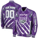 personalized sacramento kings chevron angles purple varsity jacket best selling.webp