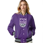 personalized sacramento kings chevron arrow purple varsity jacket best selling.webp