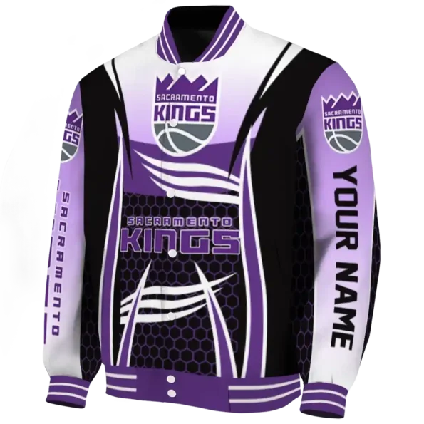 personalized sacramento kings mesh effect purple black varsity jacket best selling.webp