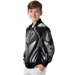 personalized san antonio spurs mesh chest black bomber jacket best selling