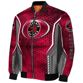 personalized toronto raptors power plate red bomber jacket best selling