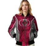 personalized toronto raptors power plate red bomber jacket best selling