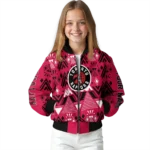 personalized toronto raptors pyramid shapes red bomber jacket best selling