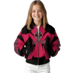 personalized toronto raptors spider mark red bomber jacket best selling