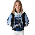 personalized utah jazz mesh effect navy black bomber jacket best selling