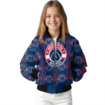 personalized washington wizards bolt stripe blue bomber jacket best selling