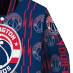 personalized washington wizards bolt stripe blue varsity jacket best selling.webp