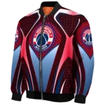 personalized washington wizards mesh chest black bomber jacket best selling