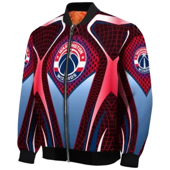 personalized washington wizards mesh chest black bomber jacket best selling