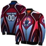 personalized washington wizards mesh chest black bomber jacket best selling