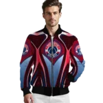 personalized washington wizards mesh chest black bomber jacket best selling