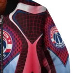 personalized washington wizards mesh chest black bomber jacket best selling