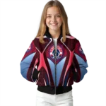 personalized washington wizards mesh chest black bomber jacket best selling