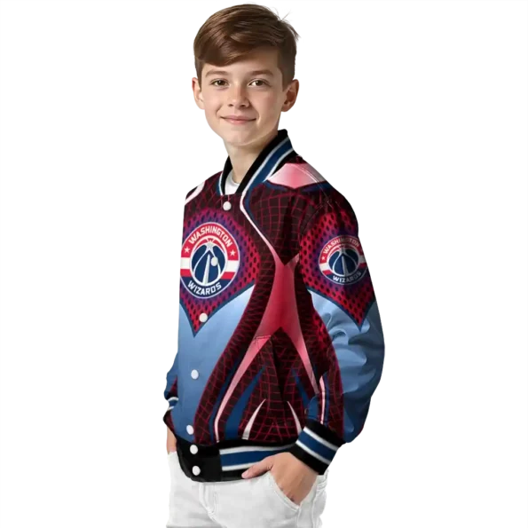 personalized washington wizards mesh chest black varsity jacket trendy.webp