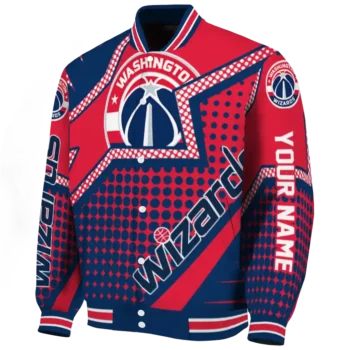 personalized washington wizards star burst blue varsity jacket best selling.webp