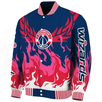 personalized washington wizards winged blaze blue white varsity jacket best selling.webp