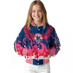 personalized washington wizards winged blaze blue white varsity jacket best selling.webp