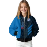 philadelphia 76ers triple side stripes blue black bomber jacket best selling