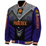 phoenix suns arrow layer purple black varsity jacket best selling.webp