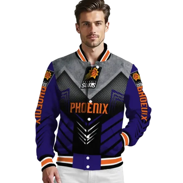 phoenix suns arrow layer purple black varsity jacket high quality.webp