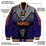phoenix suns arrow layer purple black varsity jacket best selling.webp