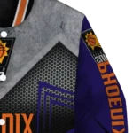 phoenix suns arrow layer purple black varsity jacket best selling.webp