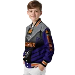 phoenix suns arrow layer purple black varsity jacket best selling.webp