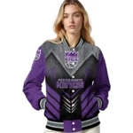 sacramento kings arrow layer purple black varsity jacket best selling.webp