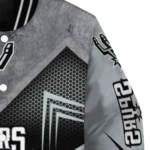 san antonio spurs arrow layer silver black varsity jacket best selling.webp