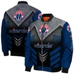 washington wizards arrow layer blue black bomber jacket best selling