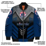 washington wizards arrow layer blue black bomber jacket best selling