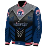 washington wizards arrow layer blue black varsity jacket best selling.webp