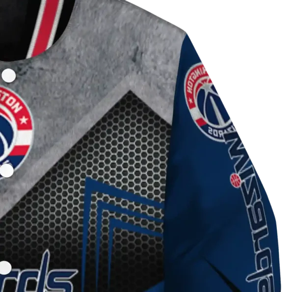 washington wizards arrow layer blue black varsity jacket premium grade.webp