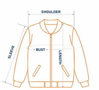 bomber jacket sizing nba fan pro